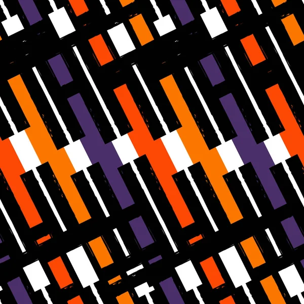 Geometrik dikişsiz desen. Bauhaus tarzı arka plan. Modern şebeke baskısı Düz çizgi, çapraz çizgi motif süsü. Moda çağdaş jeo duvar kağıdı. Soyut vektör tasarımı