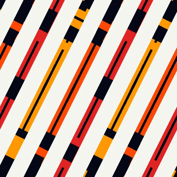 Geometrik dikişsiz desen. Minimalist bir geçmişi var. Modern basit şebeke baskısı. Düz çizgi, çapraz çizgi motif süsü. Moda çağdaş jeo duvar kağıdı. Soyut vektör tasarımı