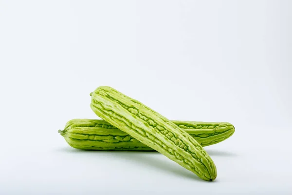 Zucchini White Background Popular Vegetable Thai Food — Stock Photo, Image