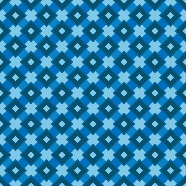 Fondo Abstracto Tonos Azules Patrón Sin Costuras Para Diseño Envases — Vector de stock