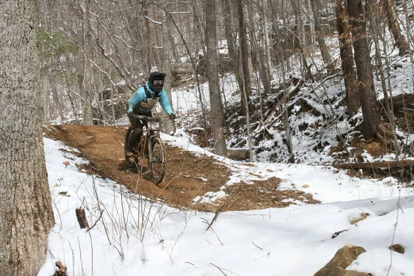 Windrock Bike Park Oliver Springs Tennessee Verenigde Staten Windrock Bike — Stockfoto