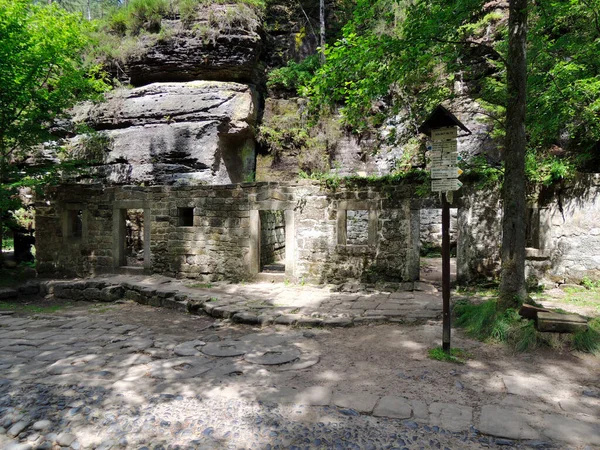 Old Mill Dolsky Mlyn Czech Republic — стоковое фото