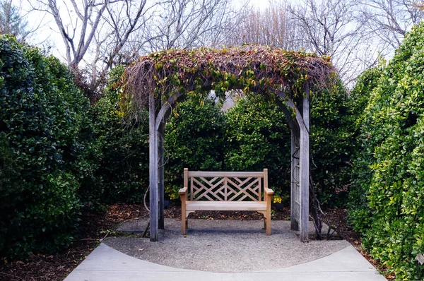 Dieses Abgelegene Gartenversteck Ist Eine Großartige Kulisse Für Paare Ist — Stockfoto