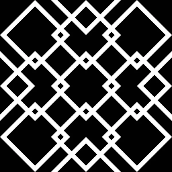 siyah ve beyaz Asyalı geometrik kumaş deseni