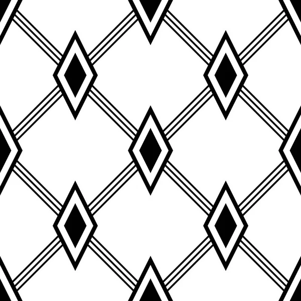 Siyah beyaz yerli Asyalı geometrik boho deseni