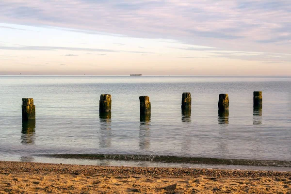 Remains Pier North Poland — Stock Photo, Image