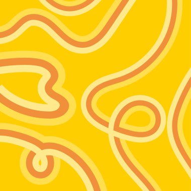 Makarna soyut kare geometrik afişi. Çizgileri olan makarna arkaplanı. Vektör illüstrasyonu, çerçeve