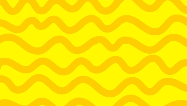 Pasta Fondo Amarillo Banner Spagetty Dibujado Mano Patrón Vectorial — Vector de stock