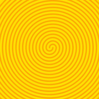 Makarna soyut geometrik afiş. Erişte sarısı arka plan. Düz Çizim