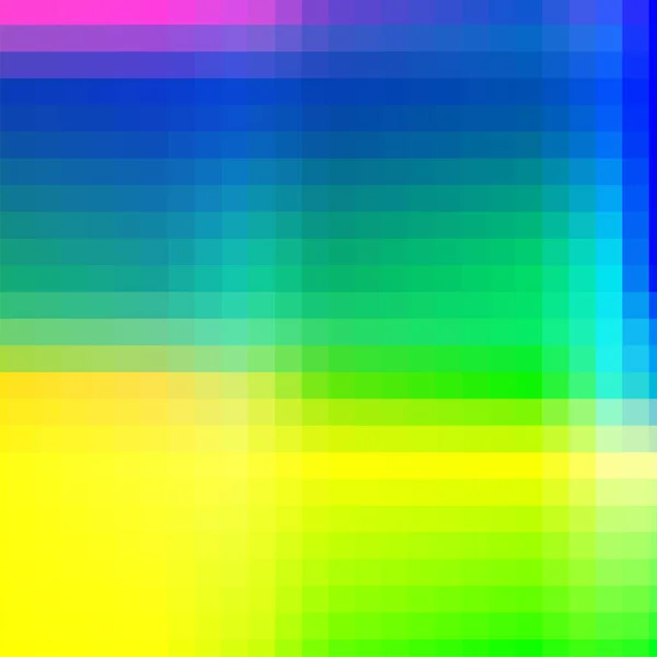 Pixel Fondo Abstracto Color Cuadrado Falla Digital Banner Tecnológico Ilustración — Archivo Imágenes Vectoriales