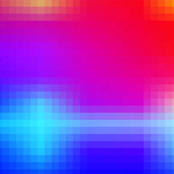 Pixel Quadratische Farbe Abstrakter Hintergrund Digitale Panne Technologisches Banner Vektorillustration — Stockvektor