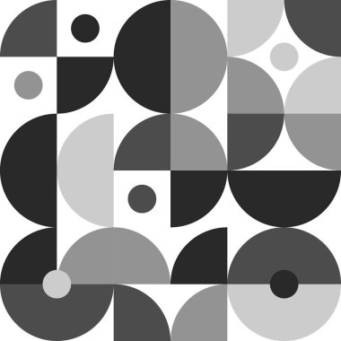 Posterler ve kapaklar için geometrik şekiller