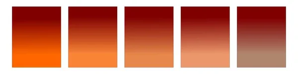 Poster, afişler, el ilanları, web, masaüstü, mobil duvar kağıtları için dereceli arka plan. Kırmızı ve turuncu arkaplan koleksiyonu. Pürüzsüz ve bulanık renk gradyanı.