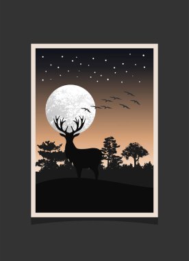 Soyut dağ resmi, soyut arkaplan, Premium Vektör