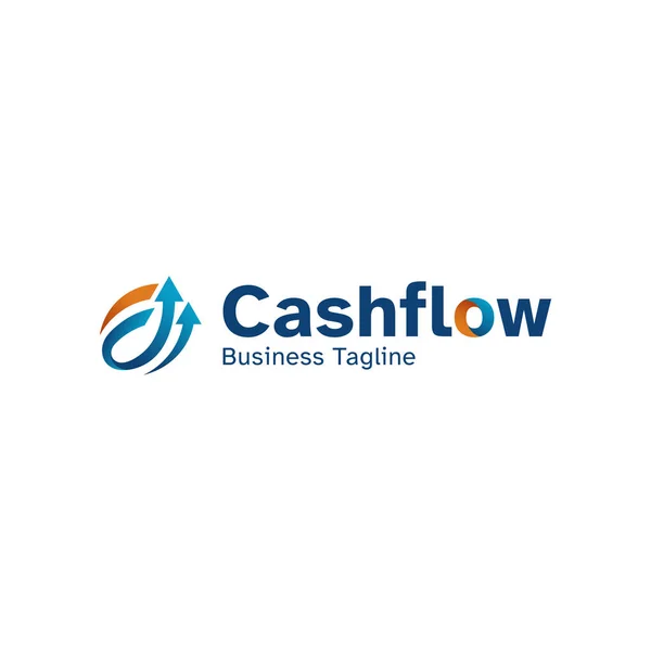 CashFlow logo vektörü, iş yönetimi logosu