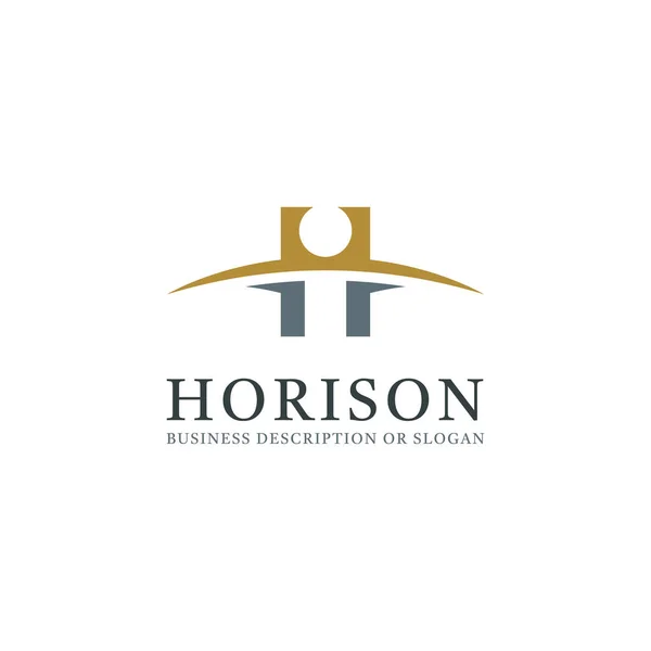 İşiniz için H harfli Horizon Logosu