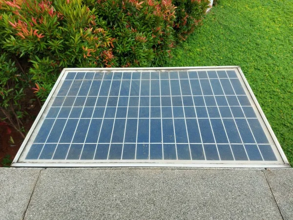 Panel Słoneczny Lub Ogniw Słonecznych — Zdjęcie stockowe