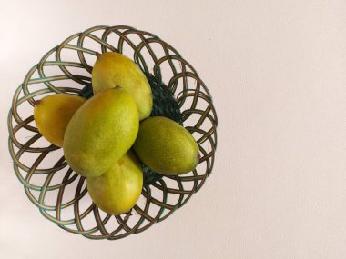 Sepette mango balı. Endonezya 'daki mango tarlalarından biri. Bu mangonun adı Mango Balı çünkü tadı Honey gibi çok tatlı. en üstteki görünüm