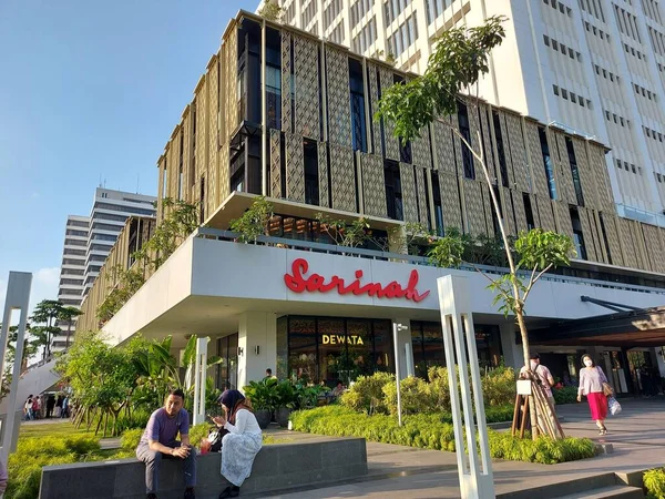 Jakarta Indonesia July 2022 Sarinah Building Building First Special Store — Fotografia de Stock