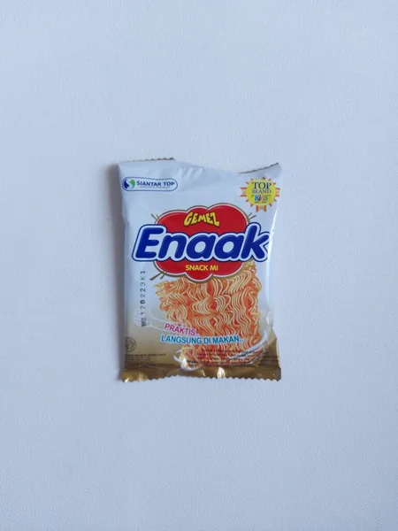 Bogor Indonesia August 2022 Gemez Enak Snack Brand Indonesia Dried — Stok fotoğraf