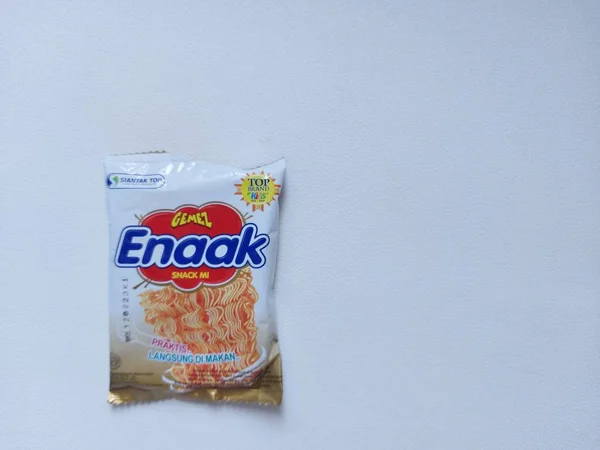 Bogor Indonesia August 2022 Gemez Enak Snack Brand Indonesia Dried — Fotografia de Stock