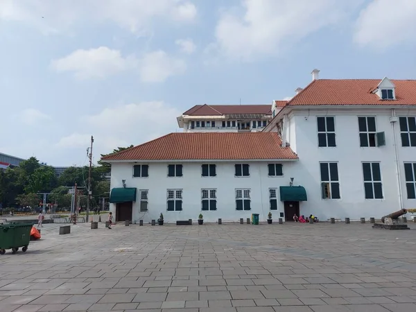 Jakarta Indonesia August 2022 Building Thejakarta History Museum Fatahillah Museum — стокове фото