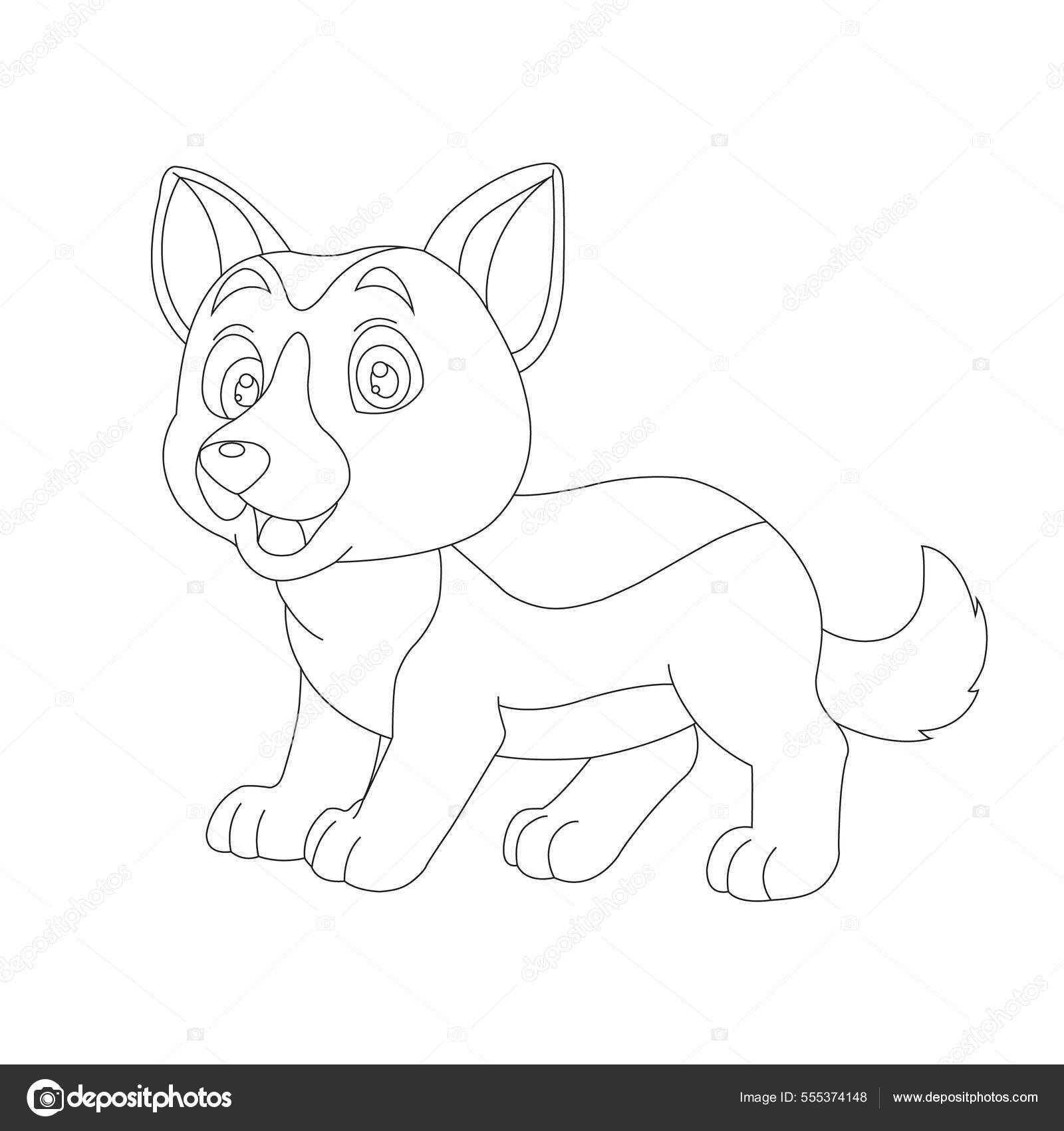 Cachorros para colorir em 2023  Desenho de cachorro, Imagens de cachorro,  Páginas de colorir com animais