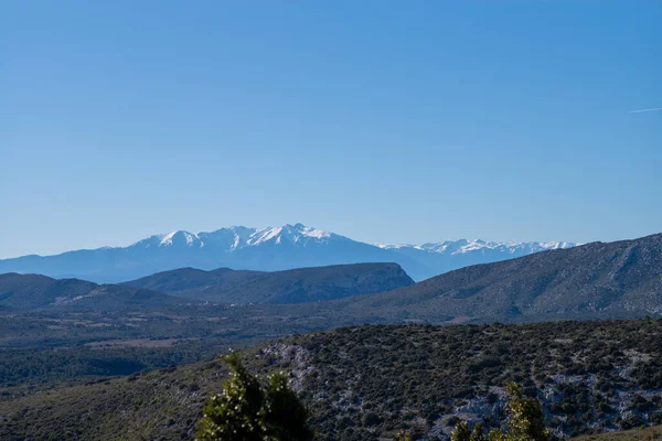 Montañas Las Montañas Canigou Pyrnes — Foto de Stock