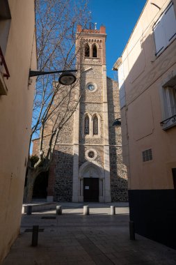 Santa Maria de Montsenal Kilisesi, Barselona, Katalonya, İspanya.