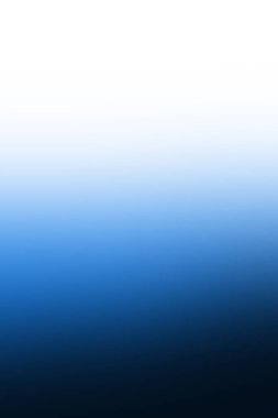 Bulanık beyaz ve koyu mavi arkaplan ve modern soyut renk değişimleri. Broşürler, posterler, afişler, el ilanları ve kartlar için pürüzsüz bir şablon.