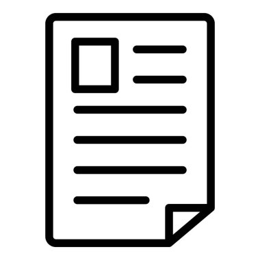 Belge Dosyası Doküman İşletmesi Düz Simgesi Beyaz Arkaplanda İzole Edildi