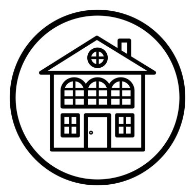 Çember Küre Ampul Belgesi Belge Simgesi Beyaz Arkaplan Düz Simgesinde İzole Edildi Beyaz Arkaplanda İzole Edildi