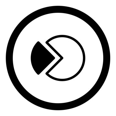 Çember Küre Ampul Belgesi Belge Simgesi Beyaz Arkaplan Düz Simgesinde İzole Edildi Beyaz Arkaplanda İzole Edildi