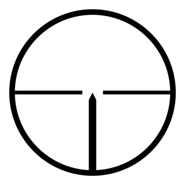 Parçacık Düzlüğü Simgesi Beyaz Arkaplanda İzole Edildi