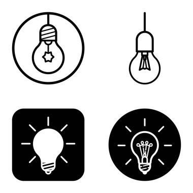 Ampuller 1-3 Düz Simge Seti Beyaz Arkaplanda İzole Edildi