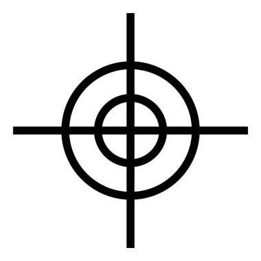 Parçacık Düzlüğü Simgesi Beyaz Arkaplanda İzole Edildi