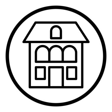 Çember Küre Ampul Belgesi Belge Simgesi Beyaz Arkaplan Düz Simgesinde İzole Edildi Beyaz Arkaplanda İzole Edildi