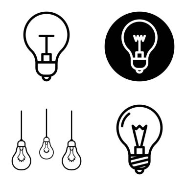 Ampuller 1-3 Düz Simge Seti Beyaz Arkaplanda İzole Edildi