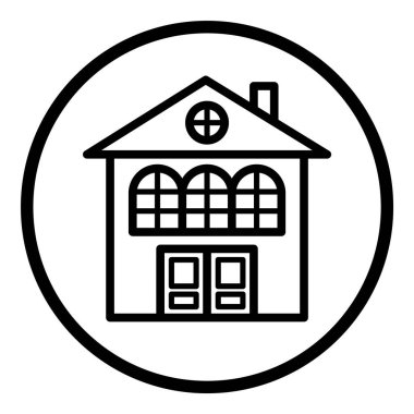 Çember Küre Ampul Belgesi Belge Simgesi Beyaz Arkaplan Düz Simgesinde İzole Edildi Beyaz Arkaplanda İzole Edildi