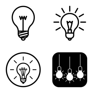 Ampuller 1-3 Düz Simge Seti Beyaz Arkaplanda İzole Edildi