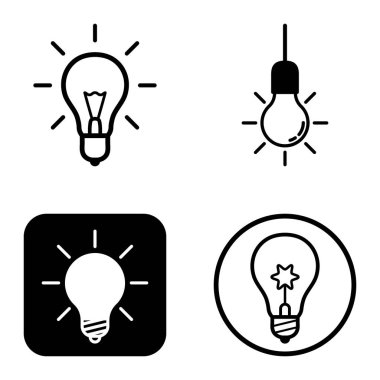 Ampuller 1-3 Düz Simge Seti Beyaz Arkaplanda İzole Edildi