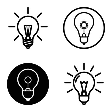 Ampuller 1-3 Düz Simge Seti Beyaz Arkaplanda İzole Edildi