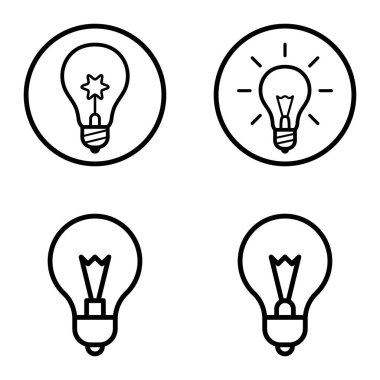 Ampuller 1-3 Düz Simge Seti Beyaz Arkaplanda İzole Edildi