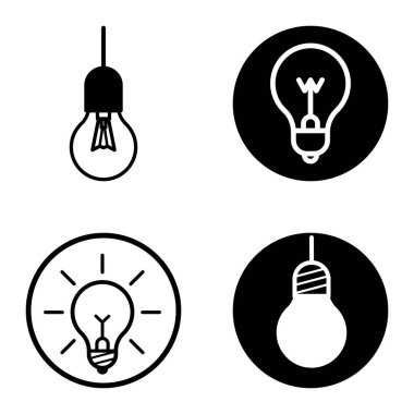 Ampuller 1-3 Düz Simge Seti Beyaz Arkaplanda İzole Edildi