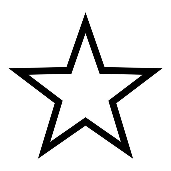 Победитель Звездной ночи плоская икона на белом фоне