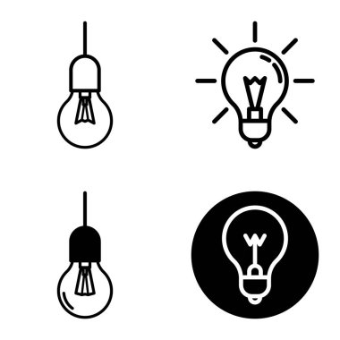 Ampuller 1-3 Düz Simge Seti Beyaz Arkaplanda İzole Edildi