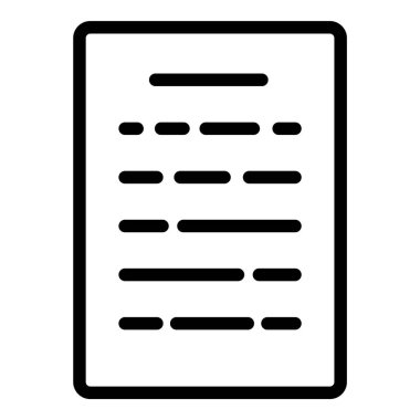 Belge Dosyası Doküman İşletmesi Düz Simgesi Beyaz Arkaplanda İzole Edildi