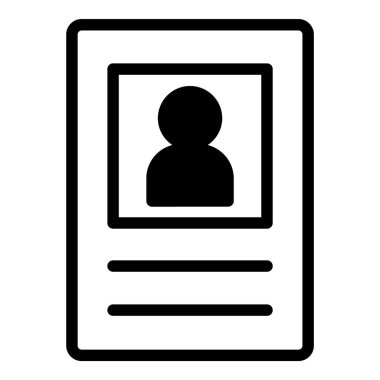 Belge Dosyası Doküman İşletmesi Düz Simgesi Beyaz Arkaplanda İzole Edildi