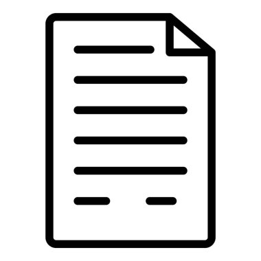 Belge Dosyası Doküman İşletmesi Düz Simgesi Beyaz Arkaplanda İzole Edildi