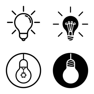 Ampuller 1-3 Düz Simge Seti Beyaz Arkaplanda İzole Edildi